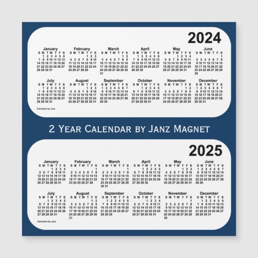 2024-2025 Politiedoos Blauw 2 jaar Agenda van Janz (Voorkant)