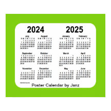 2024-2025 Schoolkalender van Janz