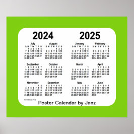 2024-2025 Schoolkalender van Janz Poster