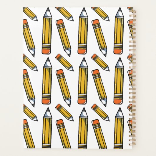 2024-2025 Teacher Planner - Potloden (Achterkant)