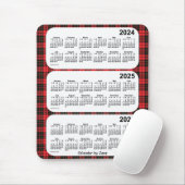 2024-2026 Red Pset 3 Year Agenda van Janz Muismat (Met muis)