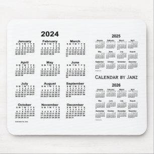 2024-2026 White 3 Year Agenda van Janz Muismat