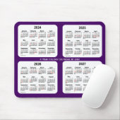 2024-2027 Paarse feestdag door Janz Muismat (Met muis)