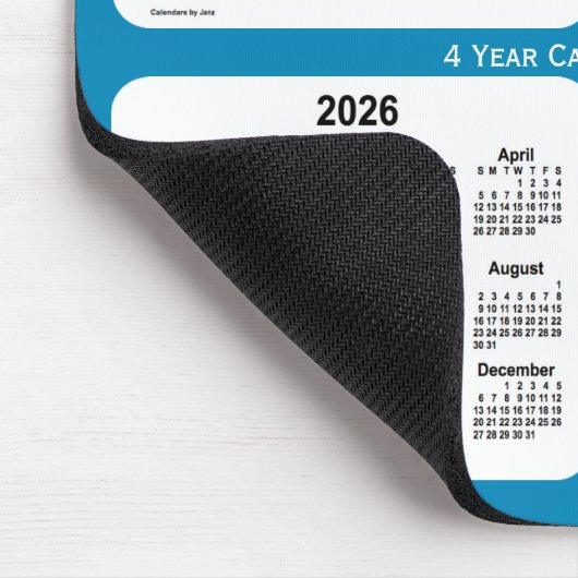 2024-2027 Steel Blue 4 Year Agenda van Janz Muismat (Hoek)