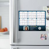 2024-2029 Agenda Corporate Photo Blue Magnetic