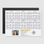 2024-2029 Agenda Corporate Photo White Magnetic (Voorkant / Achterkant)