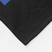 2024 2 Side I'm Voting Convicted Felon Fleece Deken (Hoek)