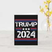 2024 2 Side I'm Voting Convicted Felon Kaart (Gele Bloem)