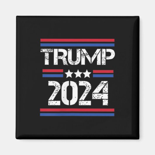 2024 2 Side I'm Voting Convicted Felon Magneet (Voorkant)