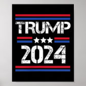 2024 2 Side I'm Voting Convicted Felon Poster (Voorkant)