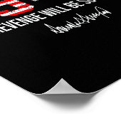 2024 45 47 Mijn wraak wordt succes Amerikaanse FLA Poster (Hoek)