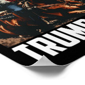 2024 4 juli Patriottisch Amerika Onafhankelijkheid Poster (Hoek)