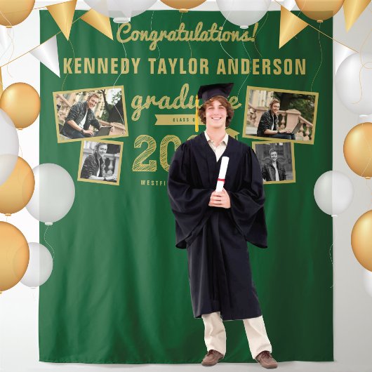 2024 Afstudeer Schets Afstudeerfeest 4 Foto Achter Wandkleed