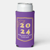 2024 Afstudeerder Koozie - Paarse (Seltzer Voorkant)