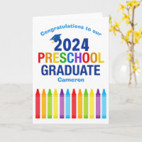 2024 Afstudeerfeest Geschenk Aangepaste Cute Crayo