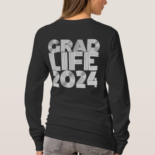 2024 Afstuderen Cadeau T-shirt (Achterkant)