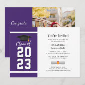 2024 Afstuderen Foto Afstudeerder Party Kaart (Voorkant / Achterkant)