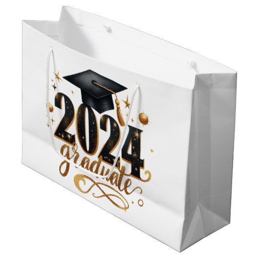 2024 Afstuderen Groot Cadeauzakje (Voorkant Gekanteld)