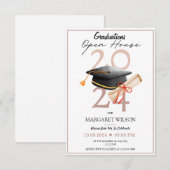 2024 Afstuderen Open Huis Kaart (Voorkant / Achterkant)