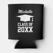 2024 Afstuderen partij koelbox met afstuderen pet Blikjeskoeler (Voorkant)