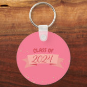 2024 Afstuderen Sleutelhanger - voor 2024 Afstudee (Achterkant)