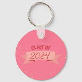 2024 Afstuderen Sleutelhanger - voor 2024 Afstudee (Achterkant)