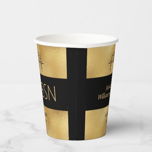 2024 Afstuderen Verpleegkundige BSN Naam Jaar Zwar Papieren Bekers (Rechts)