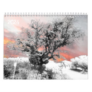 2024 Agenda Planner kunst en ontwerp Kalender