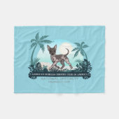 2024 AHTA Nat'l Specialty - Fleece Deken met Logo (Voorkant (Horizontaal))