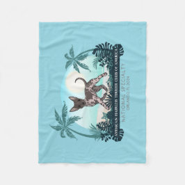 2024 AHTA Nat'l Specialty - Fleece Deken met Logo