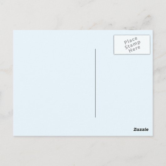 2024 Alice Blue Calendar van Janz Briefkaart (Achterkant)