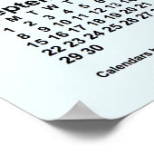 2024 Alice Blue Wandkalender van Janz Poster (Hoek)