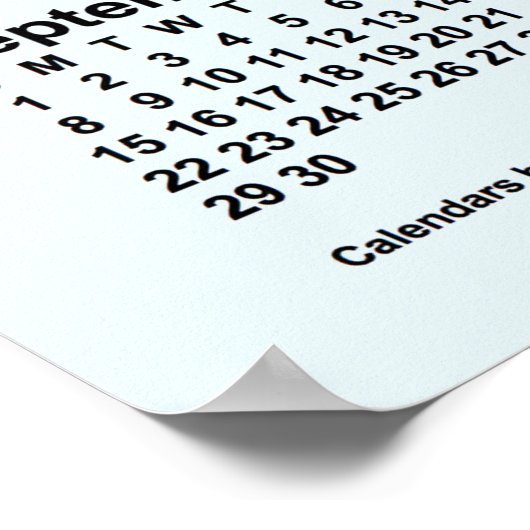 2024 Alice Blue Wandkalender van Janz Poster