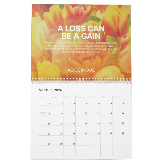2024 Alice Inoue Life Guidance Calendar Kalender (Mar 2026)