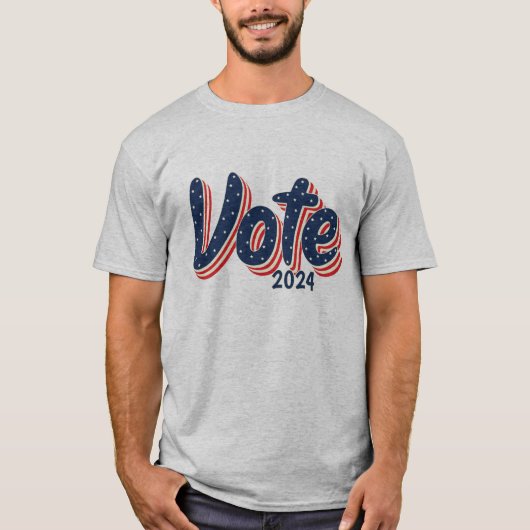 2024 Amerikaanse verkiezingen 2024 T-shirt (Voorkant)