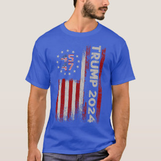 2024 Amerikaanse Vlag 45 47 Crewneck Sweatshirt
