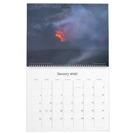 2024 AMERIKA'S NATIONALE PARKEN - CHOROSZEWSKI Lar Kalender (Jan 2026)