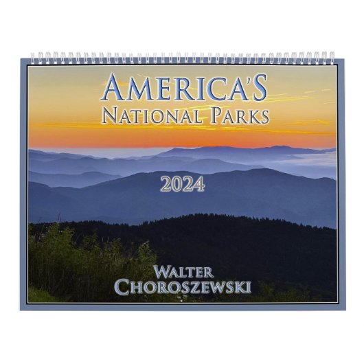 2024 AMERIKA'S NATIONALE PARKEN - CHOROSZEWSKI Lar Kalender (Hoes)