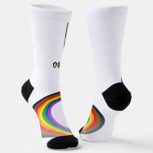 2024 AOSA AWS Special Edition Pride Sokken (Gebogen)