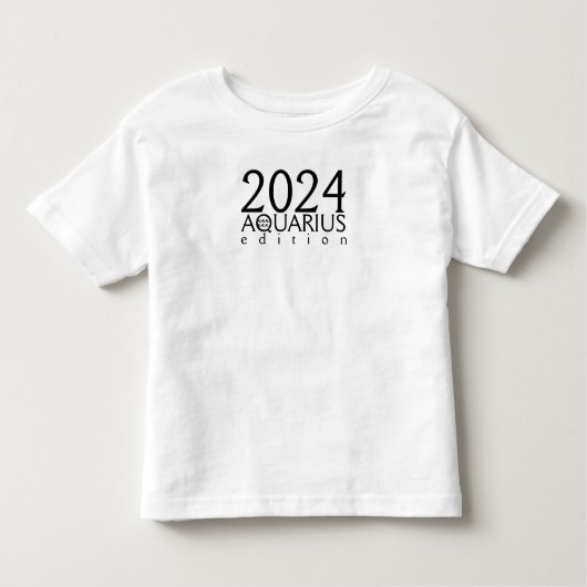 2024 Aquarius editie met symbool Kinder Shirts (Voorkant)