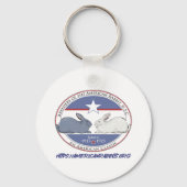 2024 ARBA-verdrag BARNSC-sleutelhanger Sleutelhanger (Achterkant)