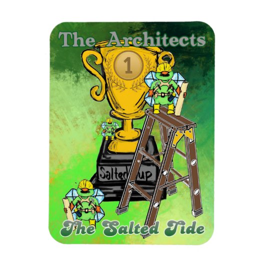 2024 Architect Zouten Beker Kampioenen - Flex Magn Magneet (Verticaal)