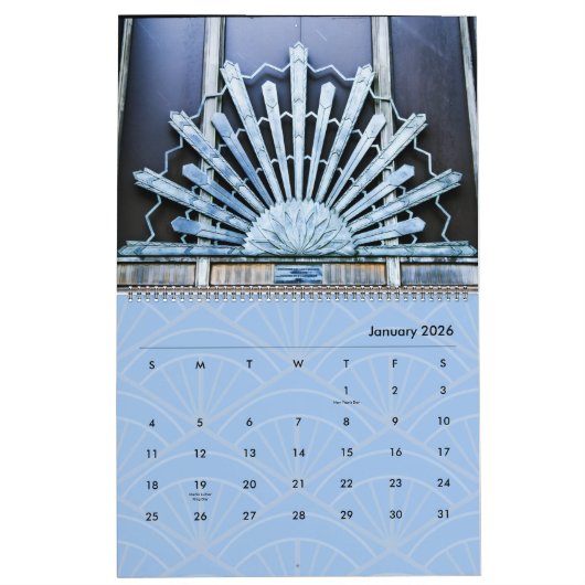 2024 Art Deco Kalender (Jan 2026)
