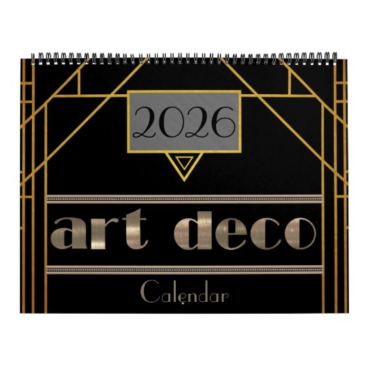 2024 Art Deco Kalender (Hoes)