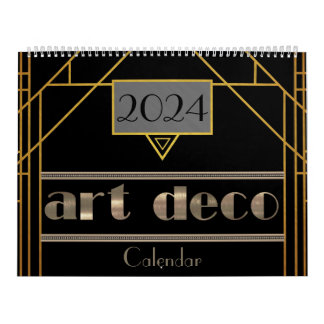 2024 Art Deco Kalender
