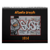 2024 Atlanta Graffiti Kalender (Hoes)