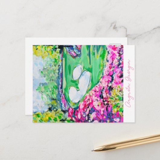 2024 Augusta Print Briefkaart (Voorkant / Achterkant in situ)