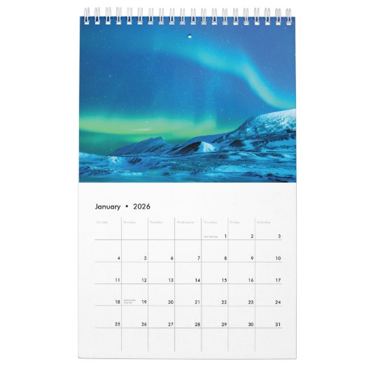 2024 Aurora kalender (Jan 2026)