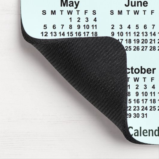 2024 Azure Calendar door Janz Muismat (Hoek)