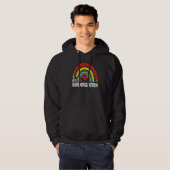 2024 Back To School Hello Kindergarten Teacher Rai Hoodie (Voorkant volledig)